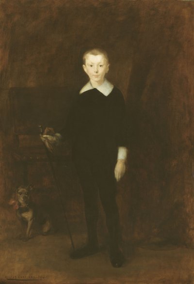 Portret chłopca autorstwa Eugène Carrière