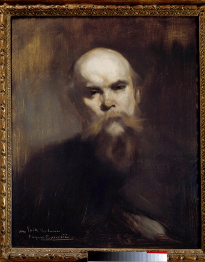 Portret francuskiego poety Paula Verlaine