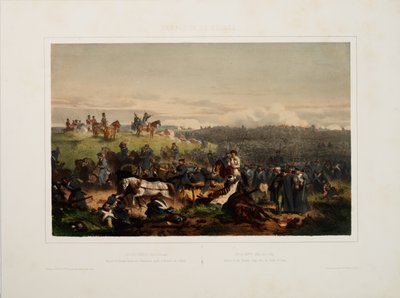 20 września 1854. Odwrót Armii Rosyjskiej po bitwie pod Almą, 1855. autorstwa Eugene Charles Francois Guerard