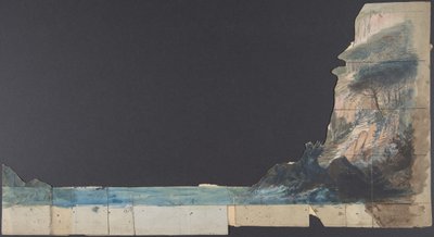Projekt scenografii w Operze, Paryż, 1830-90. autorstwa Eugene Ciceri