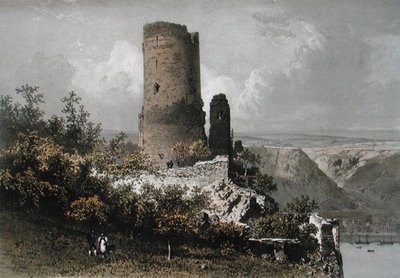 Wieża Kota, Dolina Renu autorstwa Eugene Ciceri