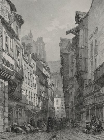Malownicze i romantyczne podróże po starożytnej Francji. Bretania.... autorstwa Eugene Ciceri