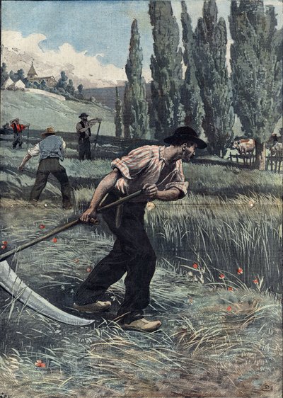 Ilustracja Damblans w „Le Pelerin” z 5 czerwca autorstwa Eugene Damblans