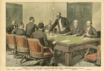 Ilustracja Eugene Damblansa (1865-1945) w Le Pelerin autorstwa Eugene Damblans