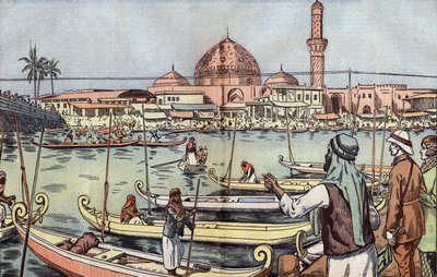 Mada Ashar, ilustracja Damblansa z francuskiej gazety „Le Pelerin” z 29 stycznia autorstwa Eugene Damblans