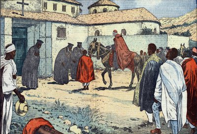 Mons. Ilustracja Damblans. W „Le Pelerin” z 21 sierpnia autorstwa Eugene Damblans