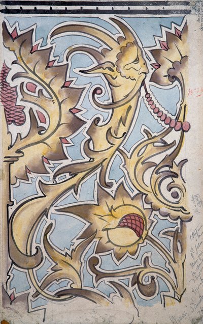 Motywy gobelinowe do Wielkiej Sali mieszkania hrabiny Paryża, Złota sala, Chateau d