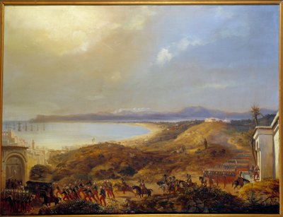 Armia francuska wkroczyła do Algieru 5 lipca autorstwa Eugene Flandrin