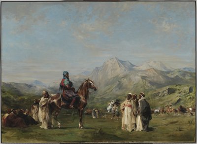 Obóz w górach Atlas autorstwa Eugène Fromentin