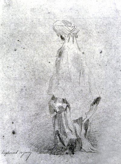 Kobieta w Laghouat w Algierii autorstwa Eugène Fromentin