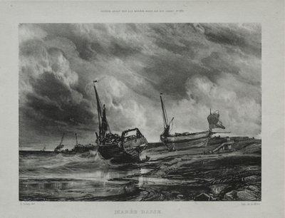 Odpływ, 1831. autorstwa Eugene Isabey