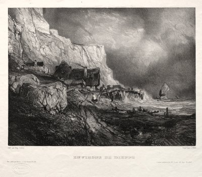 Six Marines: Okolice Dieppe autorstwa Eugene Isabey
