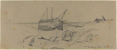 St. Valery sur Somme autorstwa Eugene Isabey
