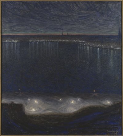 Riddarfjärden, Sztokholm autorstwa Eugène Jansson