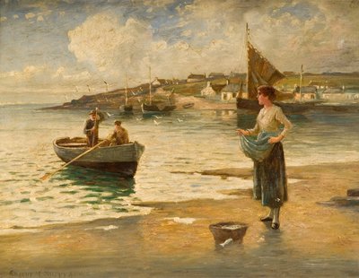 Lądowanie połowu, B autorstwa Eugene Joseph McSwiney