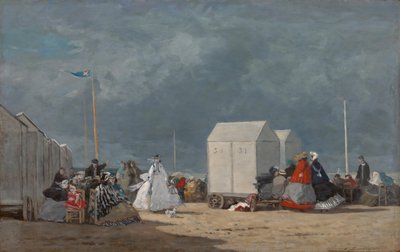 Zbliża się burza, 1864. autorstwa Eugene Louis Boudin