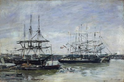 „Bordeaux”, 1875 r. autorstwa Eugene Louis Boudin