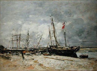 Le Crotoy autorstwa Eugene Louis Boudin