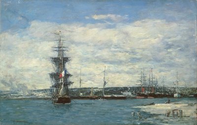 Hawr, ok. 1864-66 autorstwa Eugene Louis Boudin