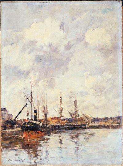 Basen, 1891 autorstwa Eugene Louis Boudin