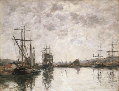 Basen w Deauville, 1890 autorstwa Eugene Louis Boudin