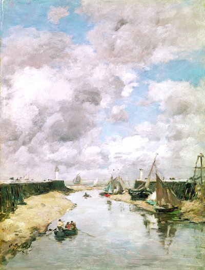 Trouville, 1884 autorstwa Eugene Louis Boudin