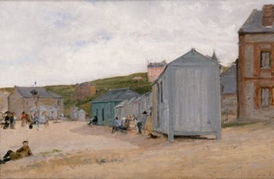 Trouville, ok. 1895 (olej na płótnie) autorstwa Eugene Louis Boudin