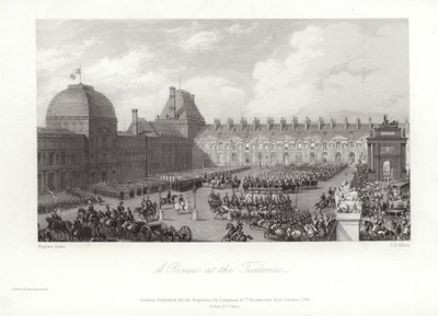 Przegląd w Tuileries autorstwa Eugene Louis Lami