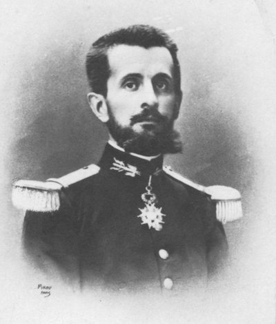 Pułkownik Marchand, ok. 1893 r. autorstwa Eugene Pirou