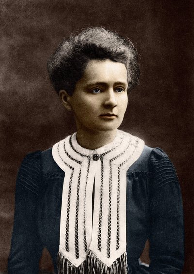 Portret Marii Curie 1867-1934 autorstwa Eugene Pirou