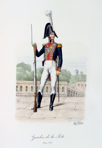 Straż Bramy, 1814-15 autorstwa Eugene Titeux