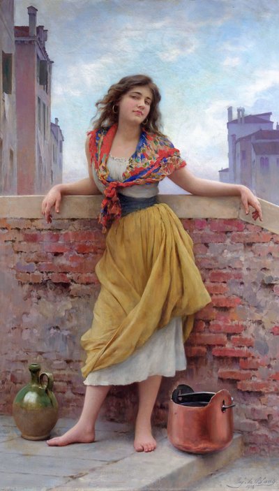 Nośnik wody autorstwa Eugene de Blaas