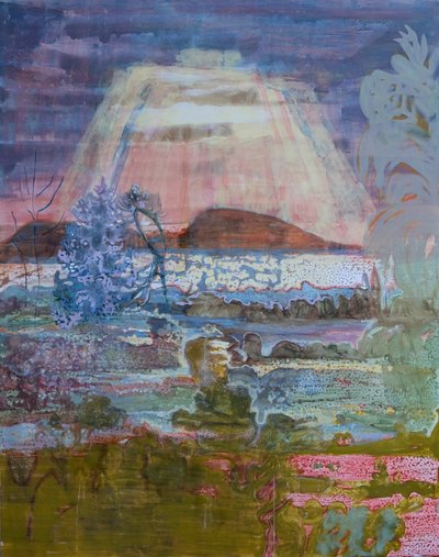 once-in-passing (malarstwo) autorstwa Eugenie Vronskaya
