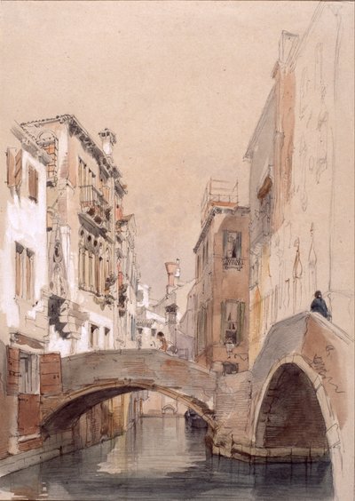 Kanał Wenecki autorstwa Eugenio Lucas Velázquez