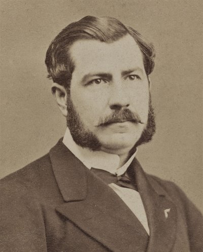 Portret Léona Renault (1839-1933), prefekta policji i polityka autorstwa Eugene Appert