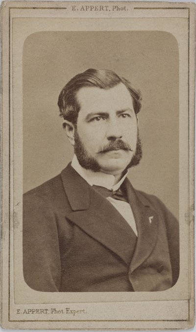 Portret Léona Renault (1839-1933), prefekta policji i polityka autorstwa Eugene Appert