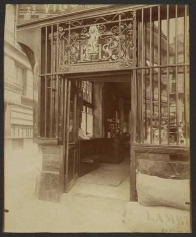 33 Rue des Bourdonnais autorstwa Eugène Atget