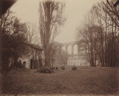 Arcueil-Cachan, Park Madame de Provigny autorstwa Eugène Atget