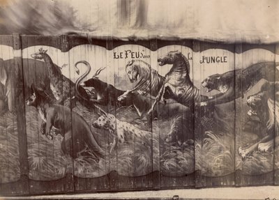 Święto Tronu autorstwa Eugène Atget