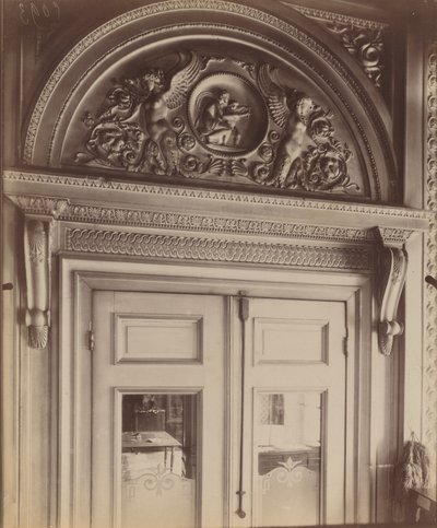 Hotel Gouthières, 6 rue Pierre Bulet autorstwa Eugène Atget