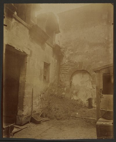 Hôtel Richelieu, 18 Quai de Béthune autorstwa Eugène Atget