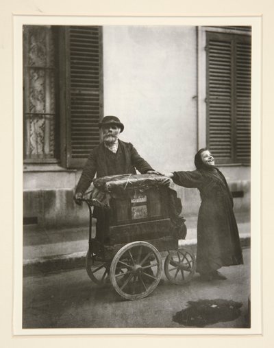 d gracz autorstwa Eugène Atget