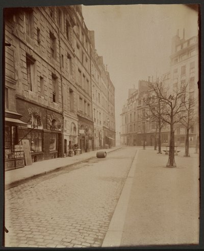 Place Dauphine autorstwa Eugène Atget