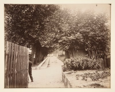 Świt, Dolna Brama Meudon autorstwa Eugène Atget