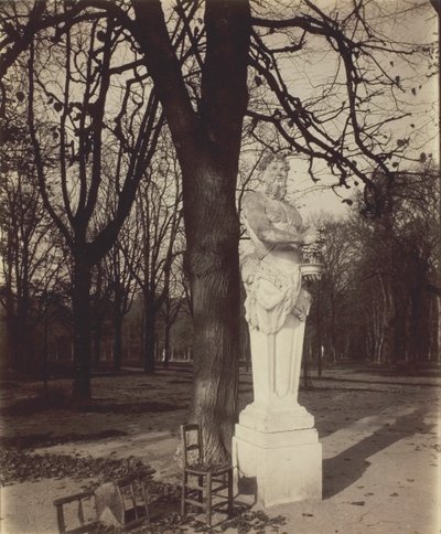 Wersal, róg parku, 1904. autorstwa Eugène Atget