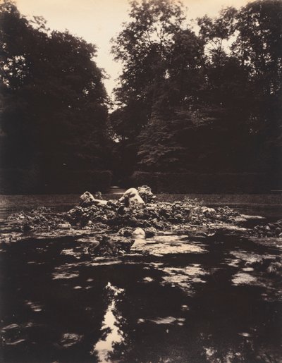 Wersal, Fontanna Enceladusa autorstwa Eugène Atget