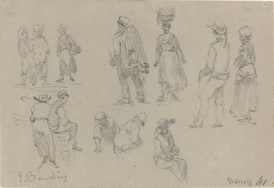 Figury prowincjonalne autorstwa Eugène Boudin