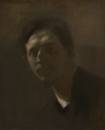 Armand Berton, ok. 1891. autorstwa Eugène Carrière