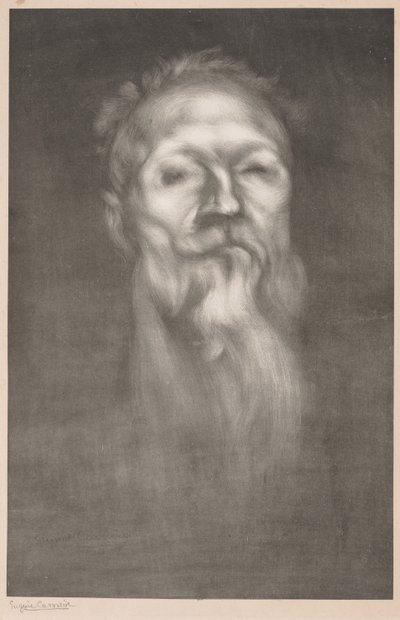 Auguste Rodin autorstwa Eugène Carrière
