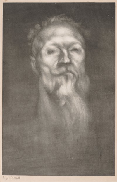 Auguste Rodina. autorstwa Eugène Carrière